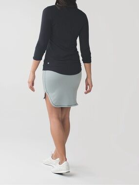 Lululemon City Skirt - Heathered Earl Grey